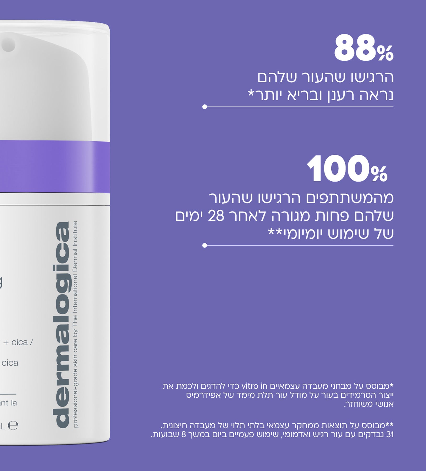 זוג תכשירים לשיקום העור